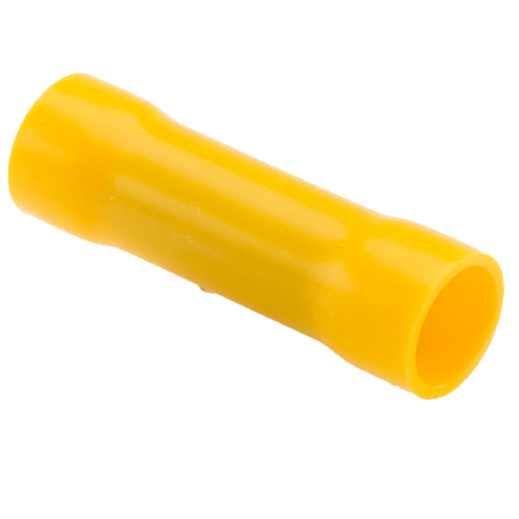 BBAtechniek - Doorverbinder Ø6.6mm geel (5x)