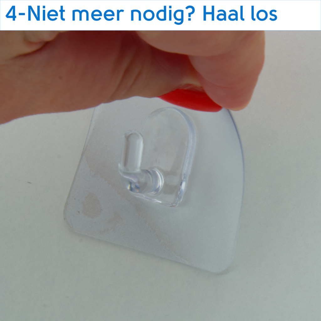 BBAtechniek - Magische haken type mini herbruikbaar (4x)