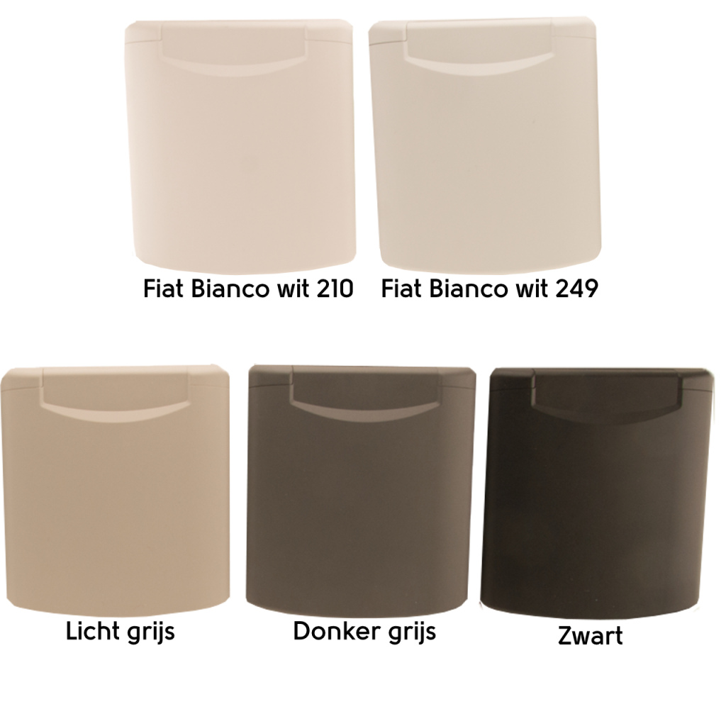 BBAtechniek - Gesloten doorvoer zonder magneetklep (1x)