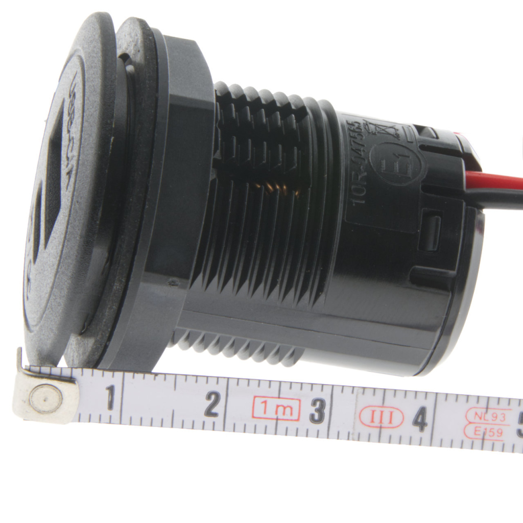 BBAtechniek - USB C-1x & A-1x PD QC 5V 3.6A inbouw (1x)