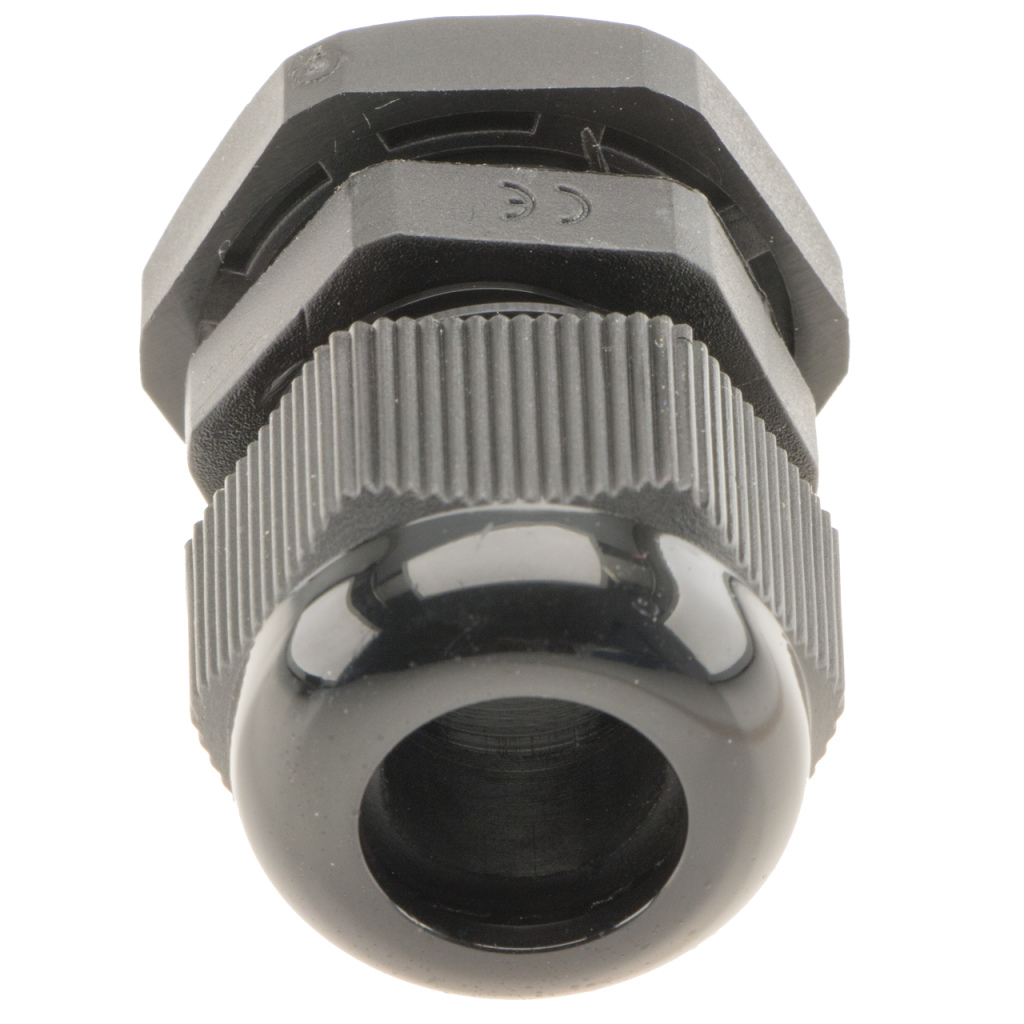 BBAtechniek - NDS wartel kabeldoorvoer 7-12mm zwart PG13.5 (1x)