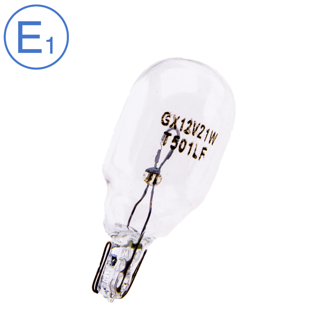 BBAtechniek - 12V 21W stop- richting- indicatielamp BS921 (10x)