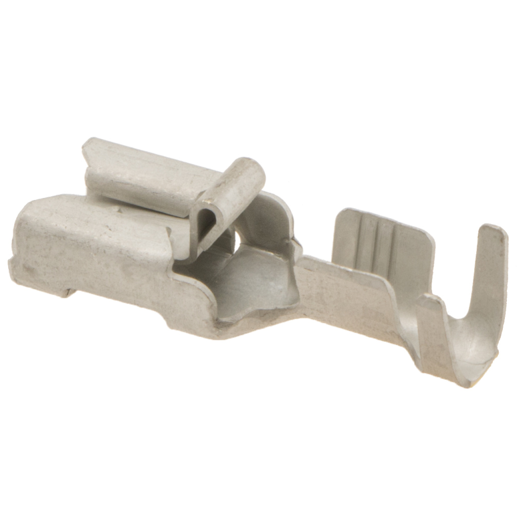 BBAtechniek - Vlakstekerhuls vertind 6.3mm 2.5-6.0mm² (100x)