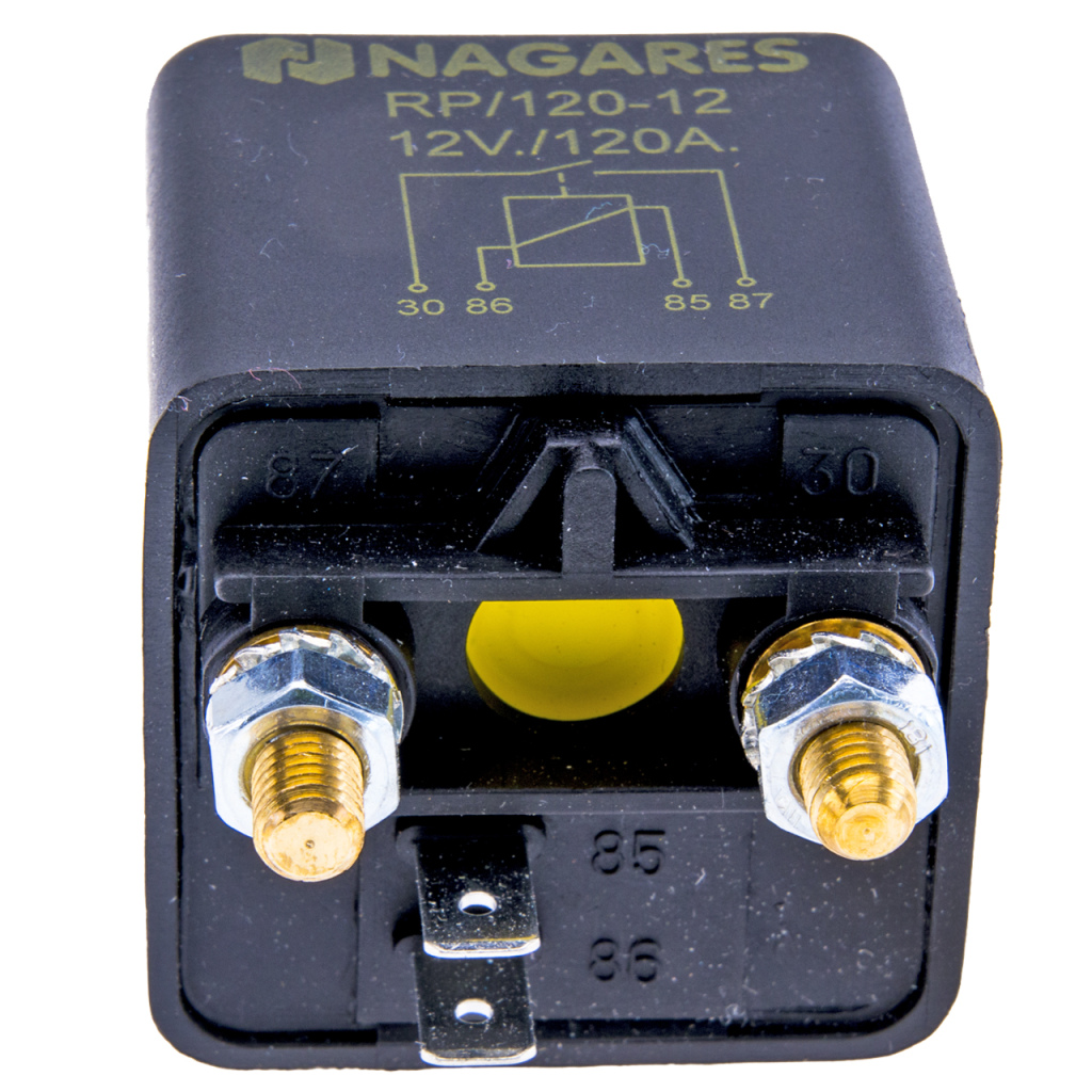 BBAtechniek - 12V 120A 4-polig relais (1x)