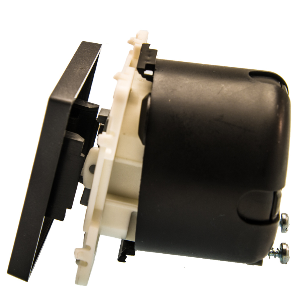 BBAtechniek - Controleschakelaar LED 12V lei-grijs S20.000 (1x)