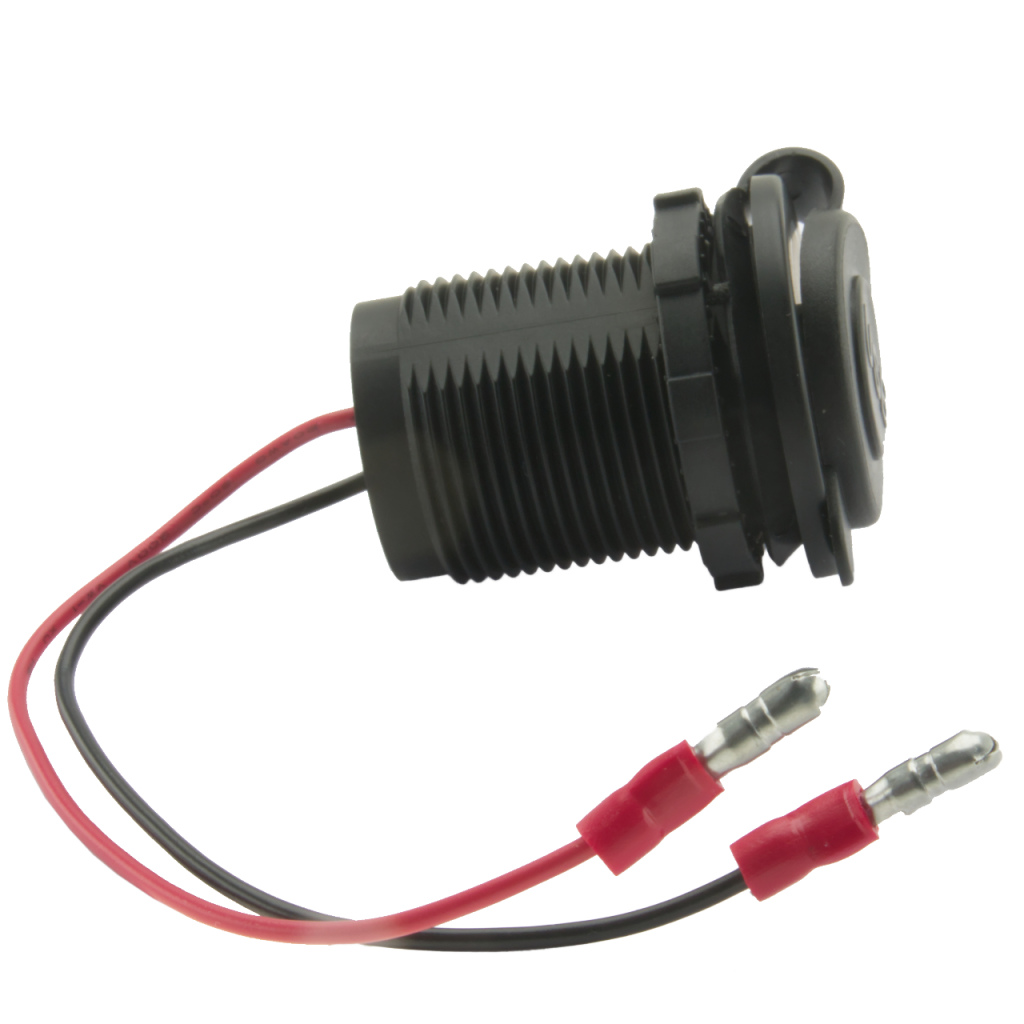 BBAtechniek - USB C-1x & A-1x 5V 2.1A inbouw met afdekkap (1x)