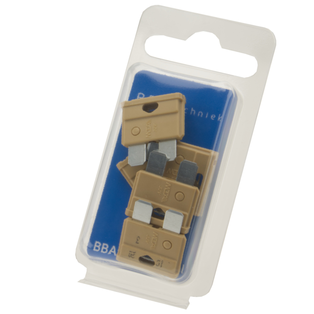 BBAtechniek - Standaard steekzekering 5A beige (5x)