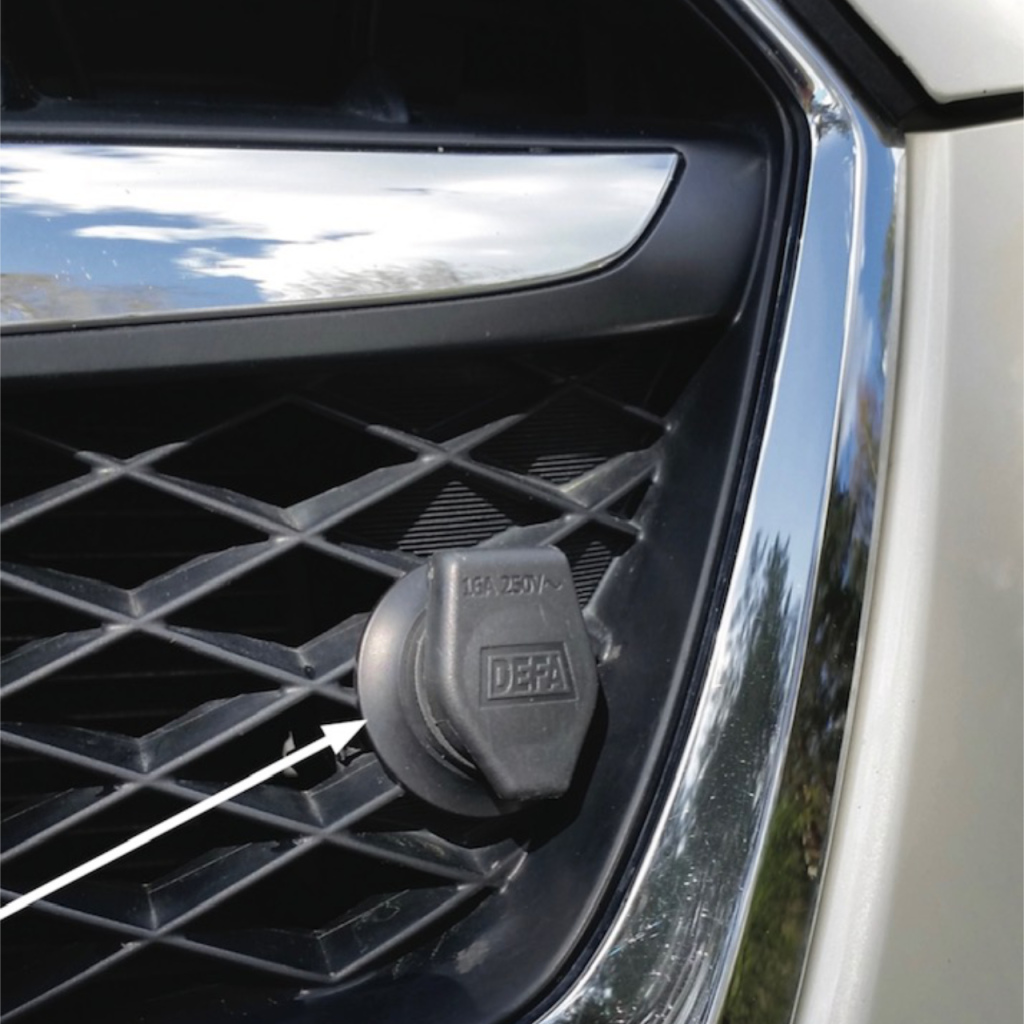 BBAtechniek - Defa walstroomkabel 16A 2.5m + chassiskabel (1x)