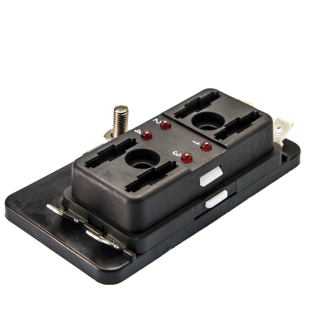 BBAtechniek - Zekering verdeelbox 4-weg LED (1x)
