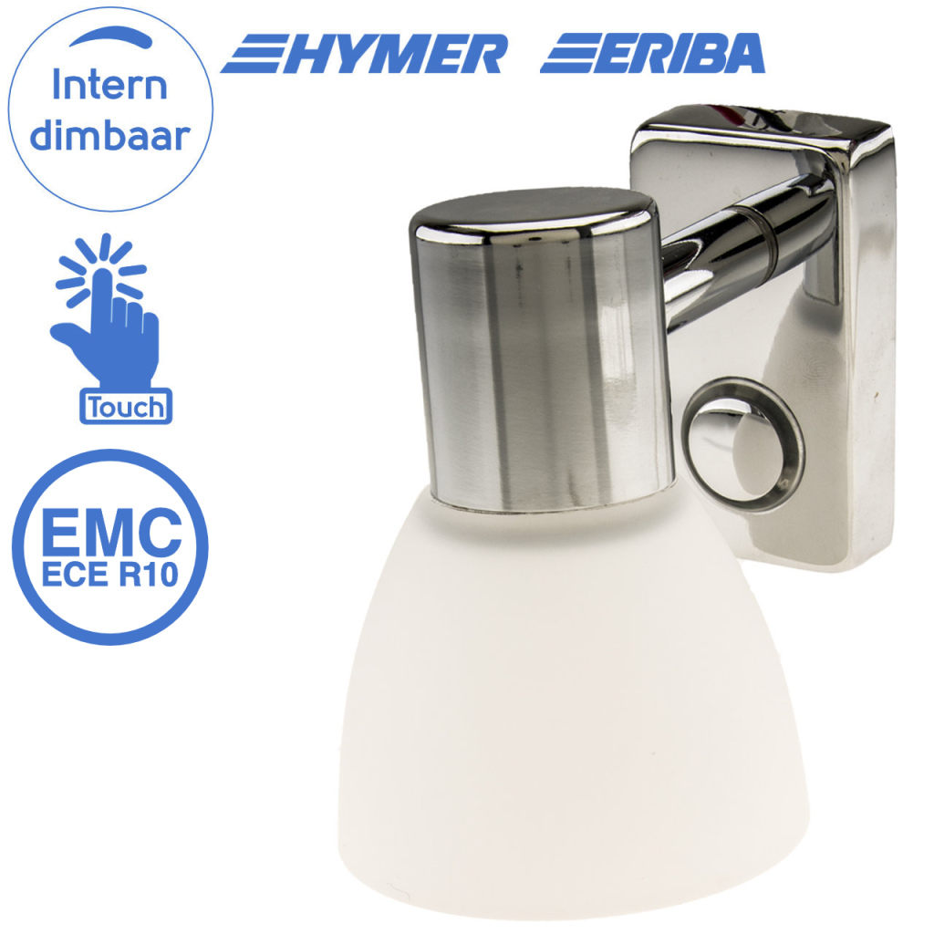 BBAtechniek - Faretto PowerLED 12V 3W 3000K chroom (1x)