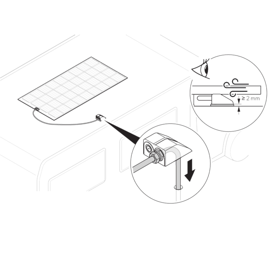 BBAtechniek - NDS Lightsolar 105W BOVEN 106.8x50.3x0.4cm (1x)