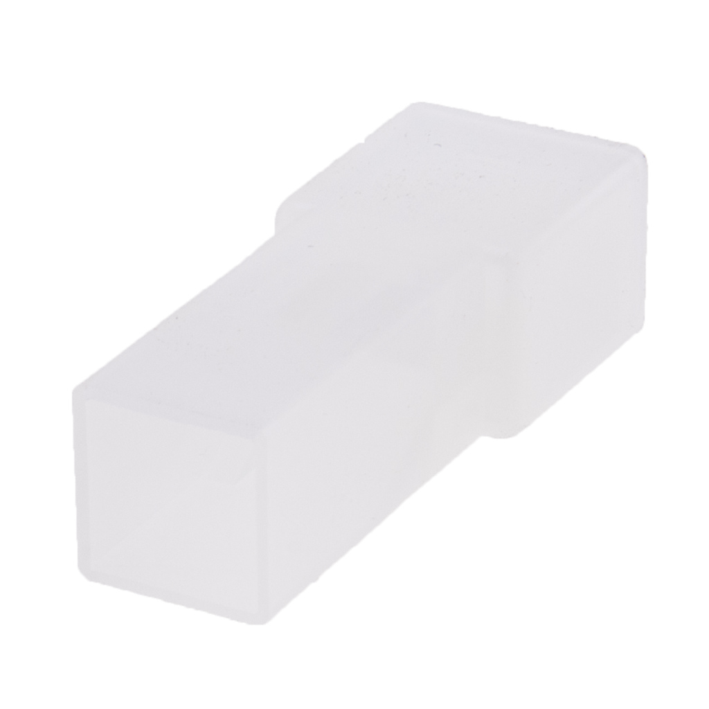 BBAtechniek - Female connectorbehuizing 1-polig wit (10x)