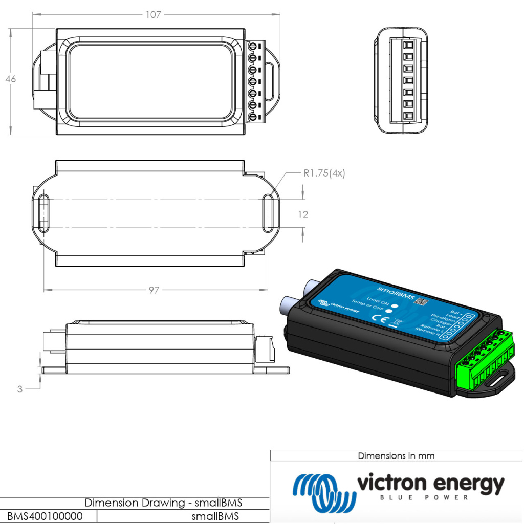 BBAtechniek - Victron Small BMS (1x)