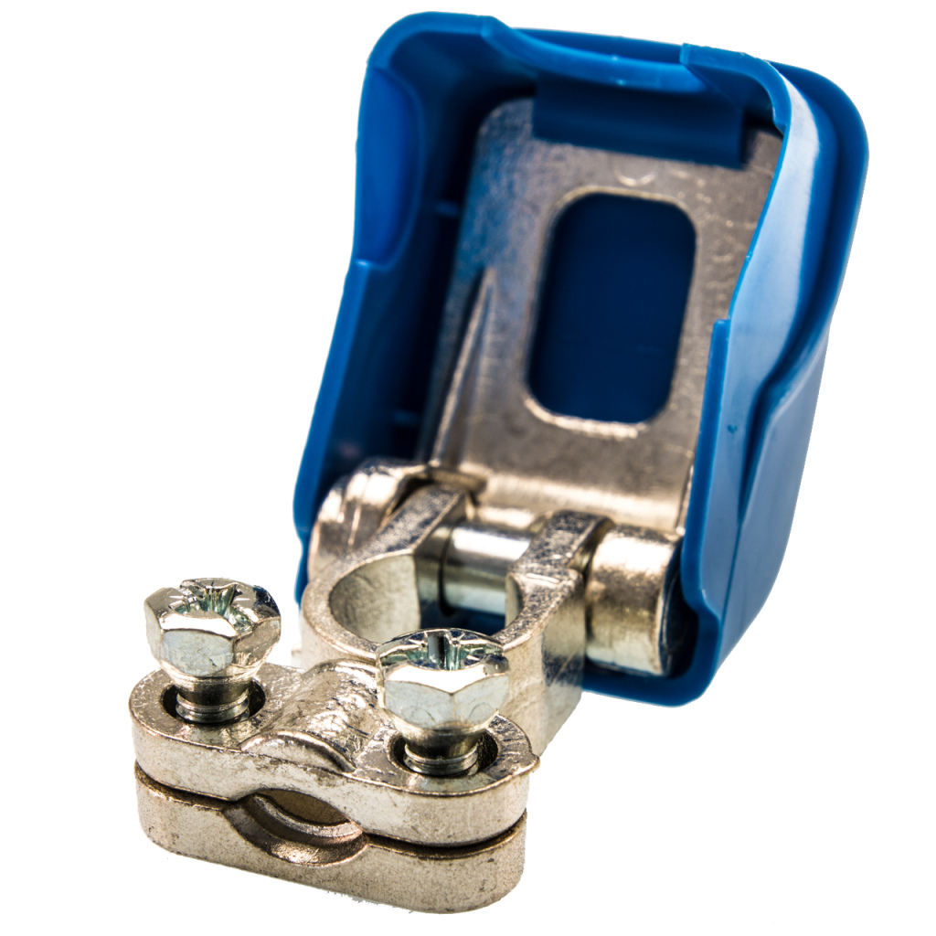 BBAtechniek - Accupoolklem 35mm² - blauw Quicksluiting (10x)