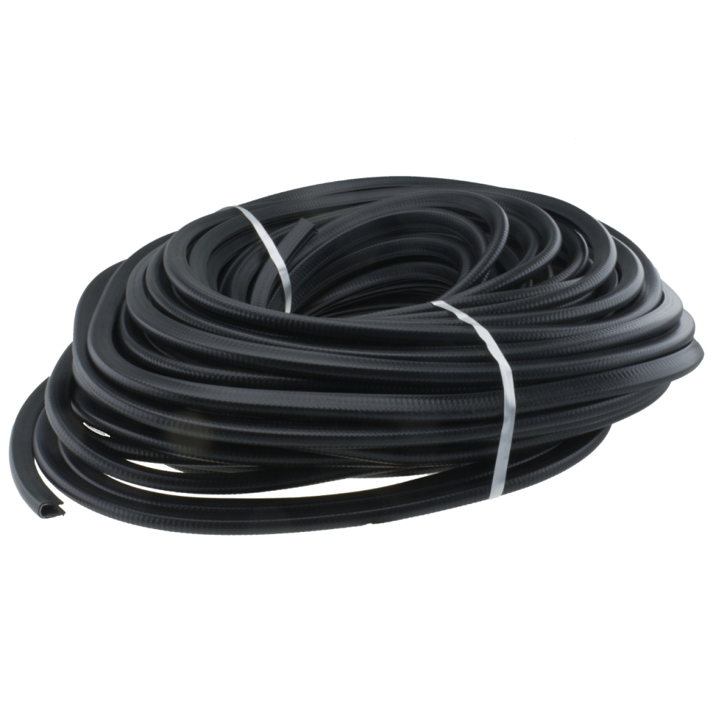 BBAtechniek - BBA klemprofiel voor plaatdikte 6-8mm zwart (1m)