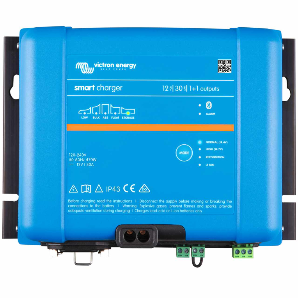 BBAtechniek - Victron Phoenix Smart lader 12/30 (1+1) 120-2 (1x)
