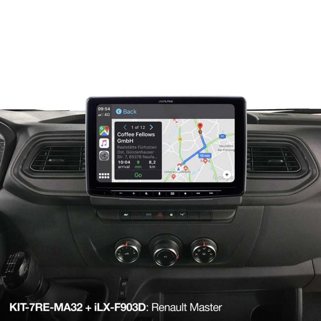 BBAtechniek - Alpine 7” inbouwkit Renault Master KIT7REMA32 (1x)