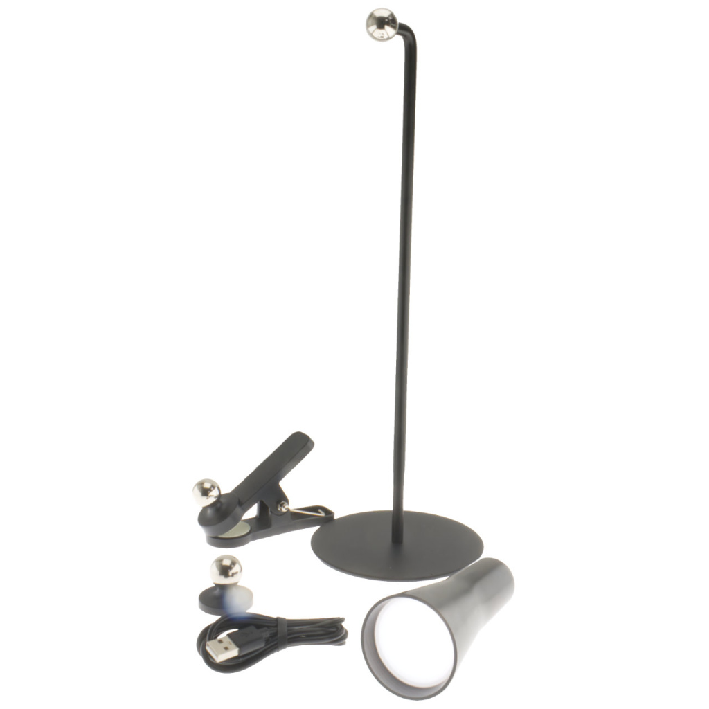 BBAtechniek - Florence multifunctionele LED 12V 3W zwart(1x)