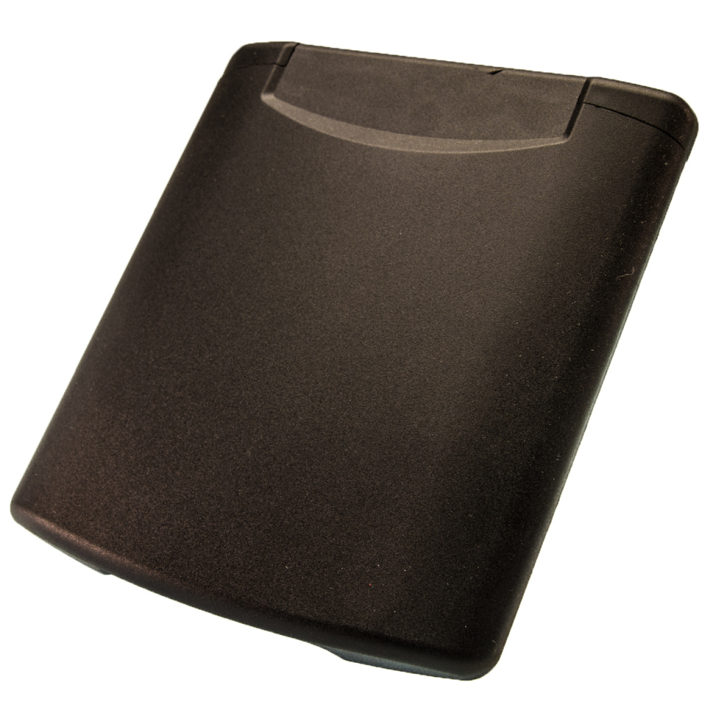 BBAtechniek - Open doorvoer universeel zwart (1x)