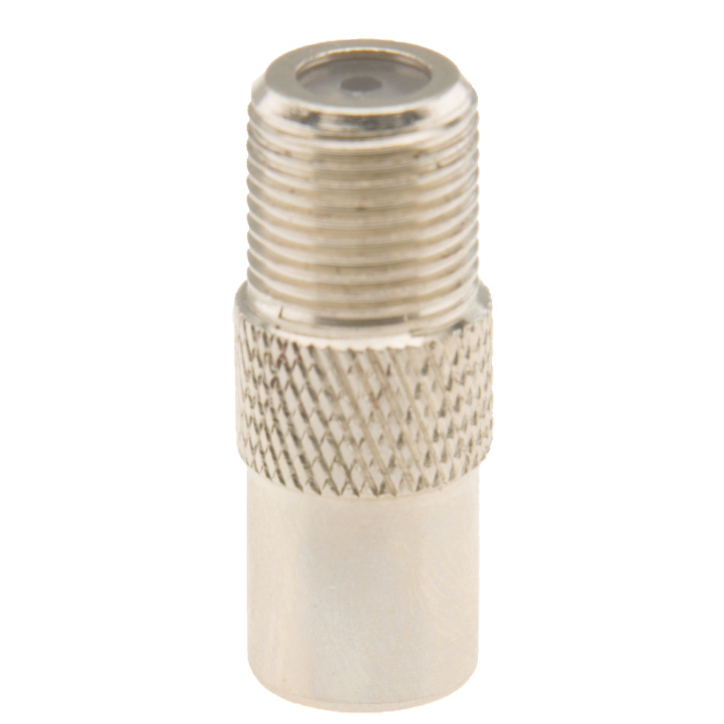 BBAtechniek - F-connector female BBA - IEC male adapter (10x)
