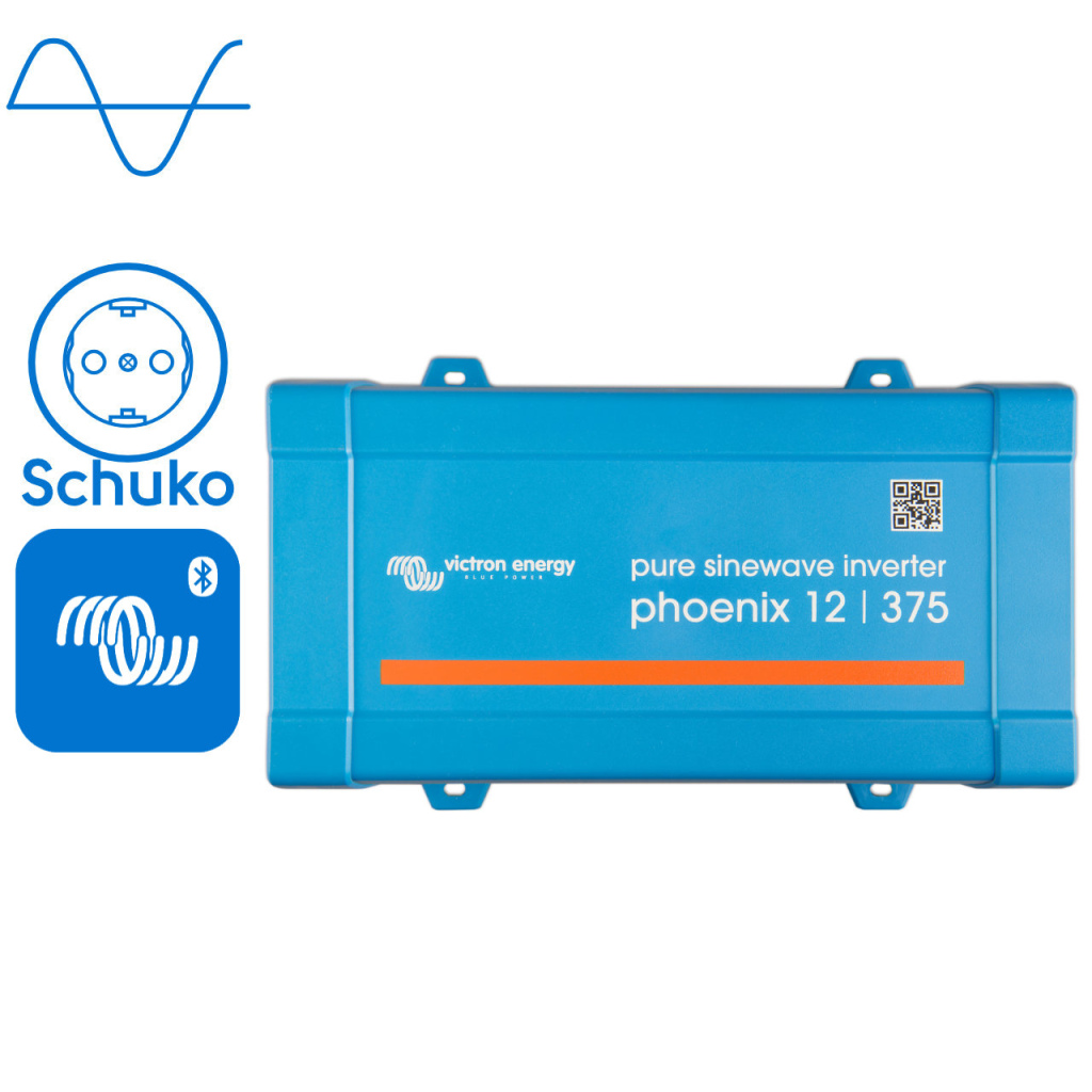 BBAtechniek - Victron Phoenix VE.Direct omvormer 12/375 (1x)