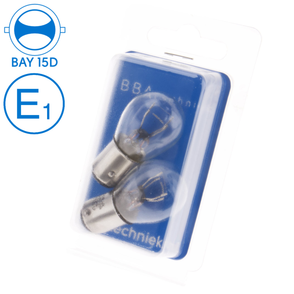 BBAtechniek - BAY15D 12V 21/5W BS380 lamp (2x)