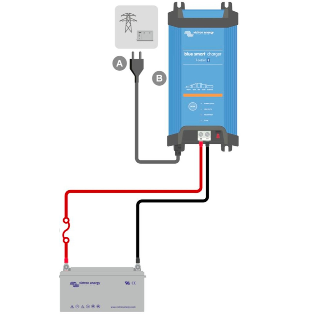 BBAtechniek - Victron Blue Smart IP22 acculader 12/15 (1x)